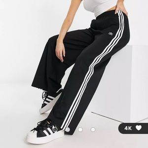 Adidas Originals Adicolor Classics Wide Leg Pants Size Small Like New